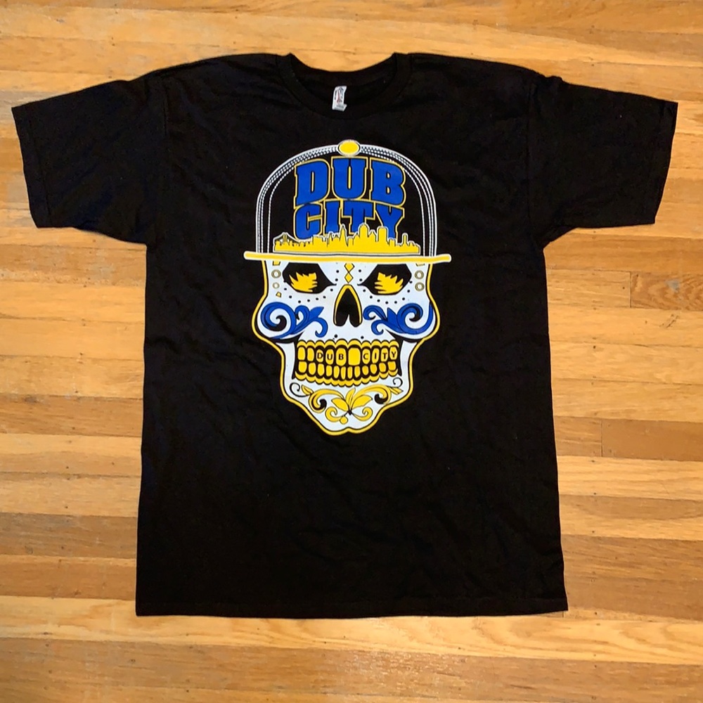Vintage Warriors day of the dead t shirt Brand New